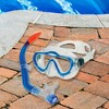 Swimline Youth and Adult Silicone Mask and Dry Top Snorkel with Purge Valve Scuba Set - 14" - 2 of 4