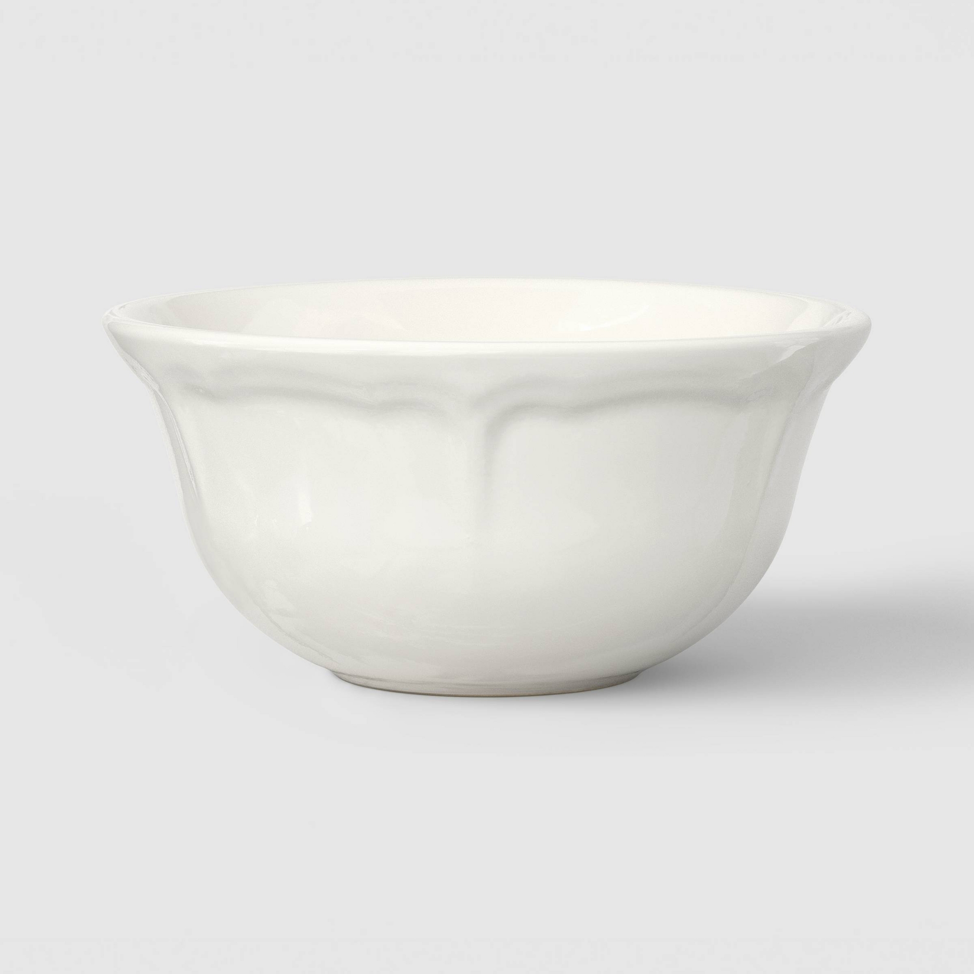 Stoneware Legacy Heirloom Dip Bowl Ivory - Threshold™