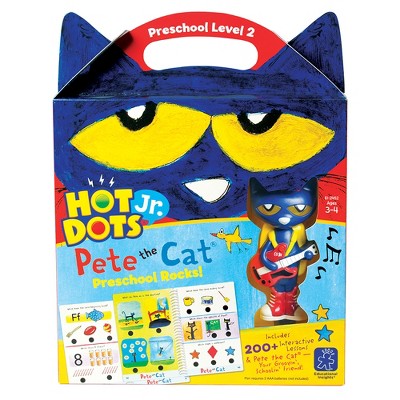 Photo 1 of Educational Insights Hot Dots® Jr. Pete The Cat® — Preschool Rocks! Set With Pete Pen