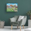 Canvas Wall Art - Bob Fair 'Autumn Neighbors' Wall Art for Living Room, Bedroom, or Office Décor by Trademark Fine Art - 19 x 14 Inches - 4 of 4