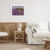 Stupell Industries Lavender Fields Farmland Framed Print Under Glass, White, 16" x 13" - 3 of 4
