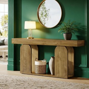 Console Table, Rustic Sofa Table Hallway Table - 1 of 4