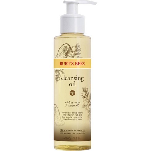Burt's Bees Facial Cleansing Oil with Coconut & Argan Oil - 6 fl oz - image 1 of 4
