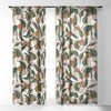 Marta Barragan Camarasa Simple tropical nature T Single Panel Sheer Window Curtain - Deny Designs - 2 of 4