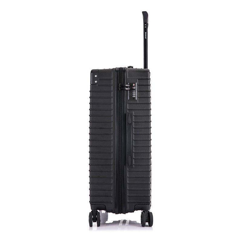 DUKAP Tour Lightweight Hardside Medium Checked Spinner Suitcase, 4 of 11