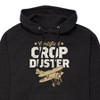 Men's - Instant Message - Certified Crop Duster Graphic Fleece Pullover Hoodie - 2 of 4
