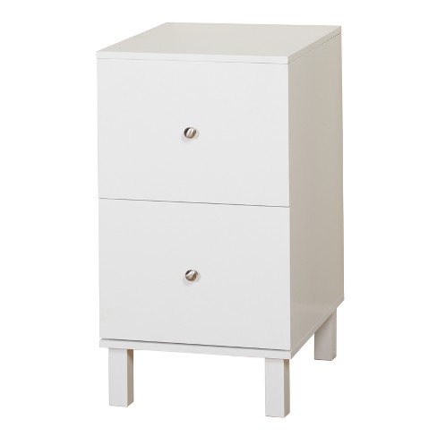 Foster File Cabinet 2 Drawer White, White Filing Cabinets