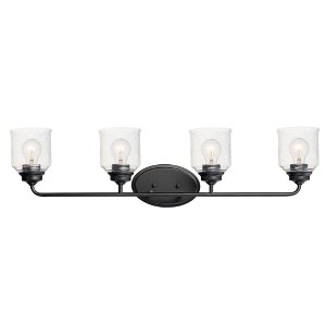 Maxim Lighting Acadia 4 - Light Vanity in  Black - 1 of 4