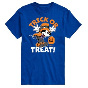 Men's - Disney - Mickey Mouse Trick or Treat Short Sleeve Graphic T-Shirt - 1 of 4