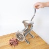 Lehman's Clamp-Down Meat Grinder #22, Manual Hand-Cranked Stainless Steel Meat Grinder for Home Use, Easy to Clean and Store - 4 of 4