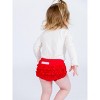 RuffleButts Baby Girls Knit Long Sleeve Ruffle Layering Bodysuit - 3 of 4