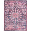 Unique Loom Renaissance Roma Border Washable Indoor Flatweave Woven Area Rug - 2 of 4