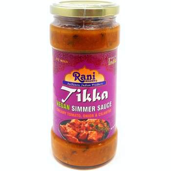 Tikka Vegan Simmer Sauce 14oz (400g) - Rani Brand Authentic Indian Products