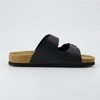 CUSHIONAIRE Lane Cork Footbed Sandals for Women –Comfortable Double Buckle Slip-On with Genuine Suede Footbed & Arch Support Slides for Women Footwear - 4 of 4