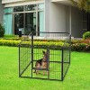 FDW Dog Playpen Pet Dog Fence 2-32 Panels  24/32/40"H Metal Dog Pen Outdoor Exercise Pen with Doors for Large/Medium /Small Dogs for RV,Camping,Yard - 2 of 4