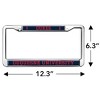 Duquesne University Dukes Full Size Standard License Plate Metal Frame - 4 of 4