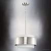 Urban Ambiance Luxury Modern Indoor Pendant,  9''H x 16"W x 16''D,  Brushed Nickel Finish, UHP4856 - 3 of 4
