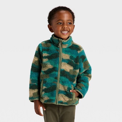 Toddler Boys' Full Zip Fleece Jacket - Cat & Jack™