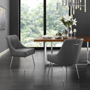 Inspired Home Christine Armless Dining Chair (set of 2) - 1 of 4