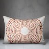 Creative Products Round Orange Dashes 14x20 Indoor / Outdoor Pillow - 3 of 4