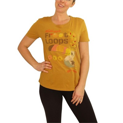 Junk Food Womens Fruit Loops Graphic T-Shirt