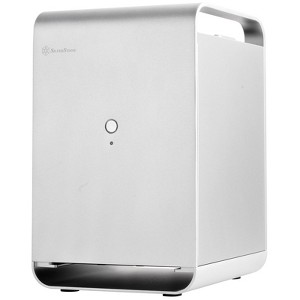 SilverStone Technology Case Storage Series CS01 Premium Small Form Factor case, Silver, SST-CS01S - 1 of 4