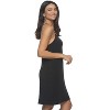 Felina - Elysees Rich Satin Chemise Slip Dress Nightgowns for Women with Satin Trim, and Adjustable Straps - 4 of 4