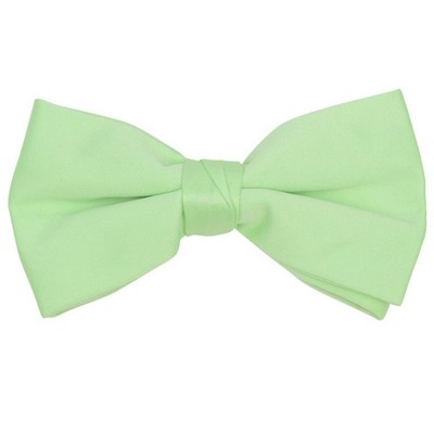 Young Boy's Pre-tied Clip On Bow Tie - Formal Tuxedo Solid Color