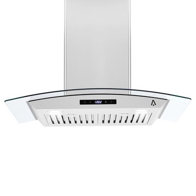 Range Hood 30 Inch, Stainless Steel Wall Mount Kitchen Vent Hood, 400CFM