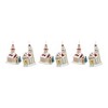 Glittered Glass Church Ornament (Set of 6) - 4 of 4