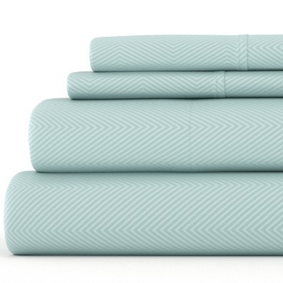 Luxe Embossed 4 Piece Sheet Set - Ultra Soft, Easy Care - Becky Cameron