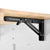 Kumasinova 47.6" Kitchen Island Cart with Drop Leaf Top,Kitchen Cart with 2 Drawers,Kitchen Storage with Spice Rack,Rolling Cart with Cabinet,White - 4 of 4