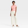 Women's Short Sleeve Ribbed T-Shirt - A New Day™ - 3 of 4