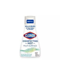 Clorox Disinfecting Mist Refill - Eucalyptus Peppermint - 16 fl oz