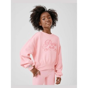 The Children's Place Girls Active Long Sleeve Embellished Winter Warm Sweatshirt - 1 of 4