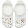 Crocs Jibbitz Pearl Bloom Gold Shoe Charms 5pk - 3 of 4