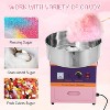 Cotton Candy Machine Commercial, 1000W Electric Cotton Candy Maker with Stainless Steel Bowl, Sugar Scoop, Storage Drawer - 2 of 4
