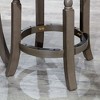 Sapphtopaz 1PC 30" Swivel Bar Stools Dining Chairs with Flared Leg Backless Swivel Stool High Chair for Kitchen Island, Living Room - 4 of 4