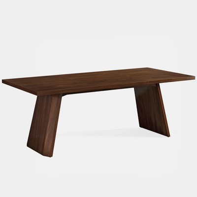 Tribesigns 70.9-Inch All Wood Executive Desk, Large Home Office Computer Desk