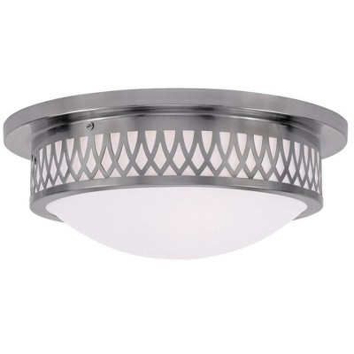 Livex Lighting Westfield 3 - Light Flush Mount in  Olde Bronze