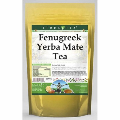 TerraVita Fenugreek Yerba Mate Tea (25 tea bags, ZIN: 551641, 1-Pack)