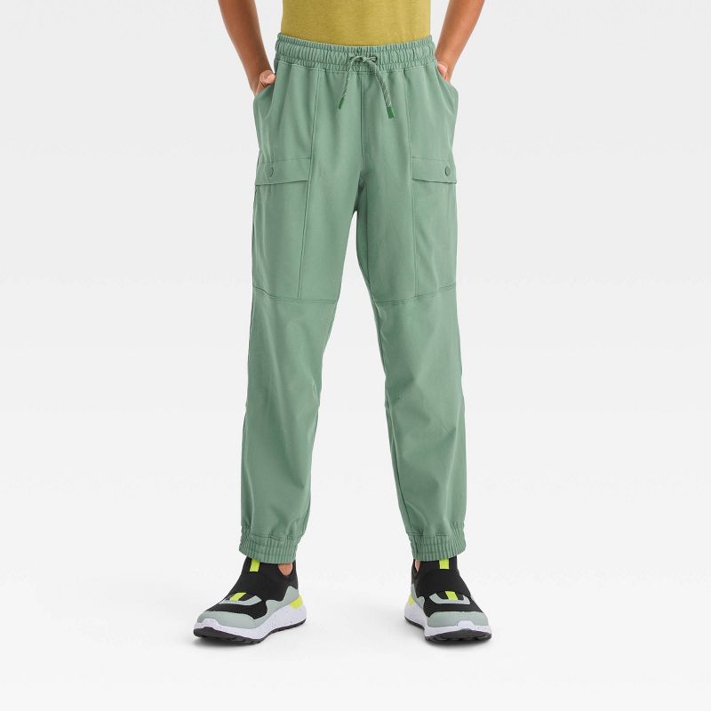 Boys' Lined Cargo Pants - All in Motion™, 1 of 4