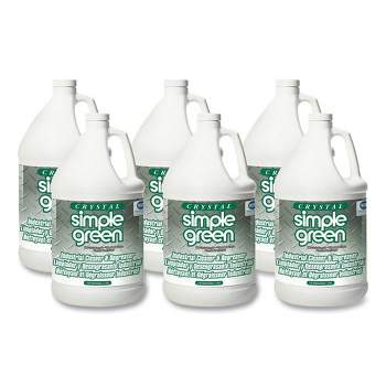 Simple Green Crystal Industrial Cleaner/Degreaser, 1 gal Bottle, 6/Carton