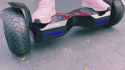 Gotrax Kids' Pulse Lumios Hoverboard - Black : Target