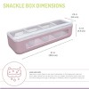 Melii 4 Compartment Snackle - Pink - image 2 of 4