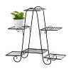 29" Wide Planter Pot Traditional Black - Olivia & May: Indoor Metal Stand, No Assembly Required - 2 of 4