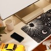 Sweet Jojo Designs Baby Boy, Girl, Unisex/Gender Neutral Large Mouse Pad Desk Mat Celestial Black, Gold and White - 2 of 3