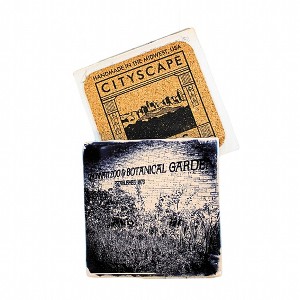 Cityscape Tiles 4.25 In Cincinnati Zoo Botanical Garden Animals Coasters - 1 of 3