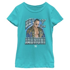 Girl's WWE The Rock Hey Jabroni T-Shirt - 1 of 4