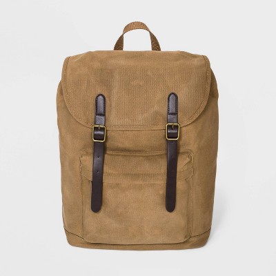 tan backpack mens